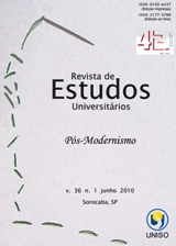 					Ver Vol. 36 Núm. 1 (2010): Pós-Modernismo
				