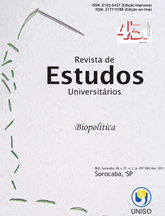 					View Vol. 37 No. 2 (2011): Biopolítica
				
